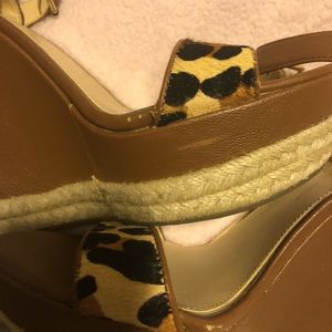 Jessica Simpson Cheetah Wedges